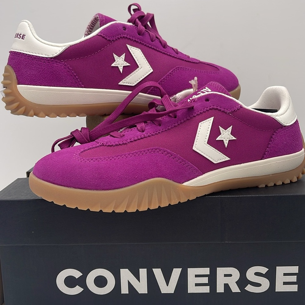 Converse Men’s RUN STAR TRAINER OX QUANTUM VIOLET/EGRET/WHITE
A13361C Sneakers - Picture 11 of 16